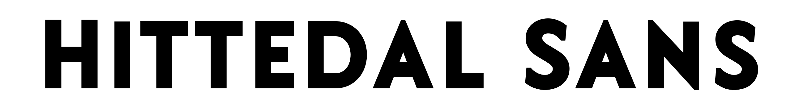 Hittedal Sans
